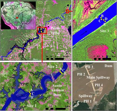 Low Diffusive Methane Emissions From the Main Channel of a Large Amazonian Run-of-the-River Reservoir Attributed to High Methane Oxidation